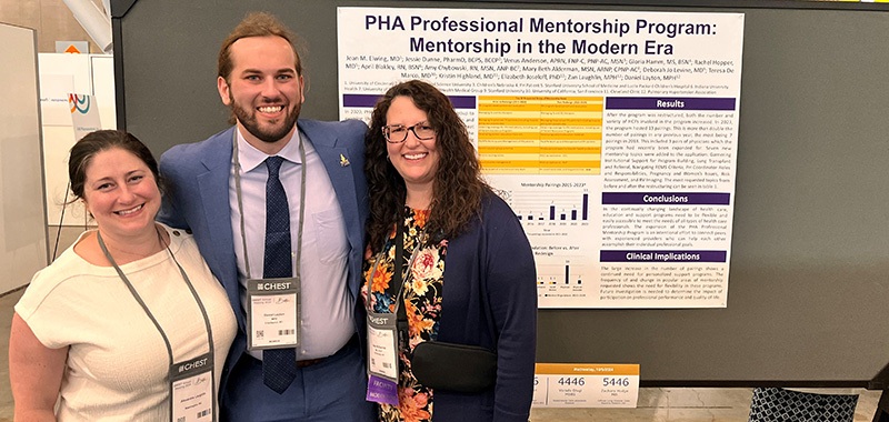 PHA Poster at CHEST Shows Mentor Program Growth CHEST202_ ElwingLaughlinLayton_wide