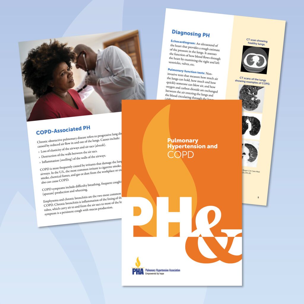 COPD brochure, one of series of related conditions