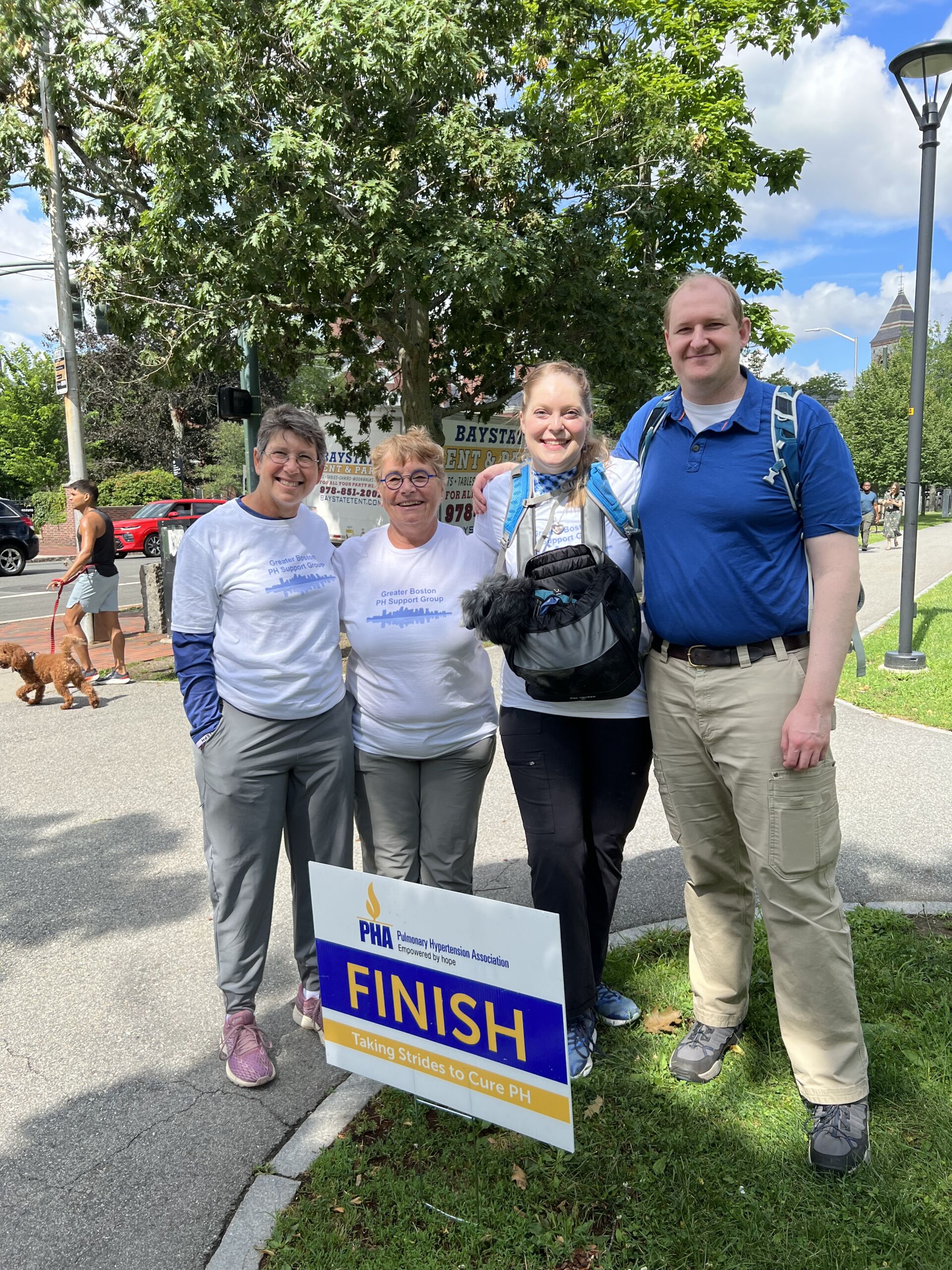 Fundraising Walks Focus on Resilience and Remembrance Boston Support Group leaders and partners