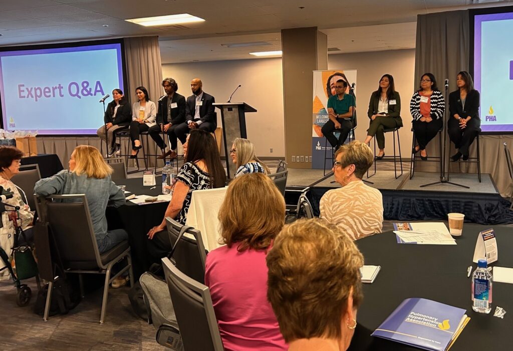 attendees learn at a community workshop