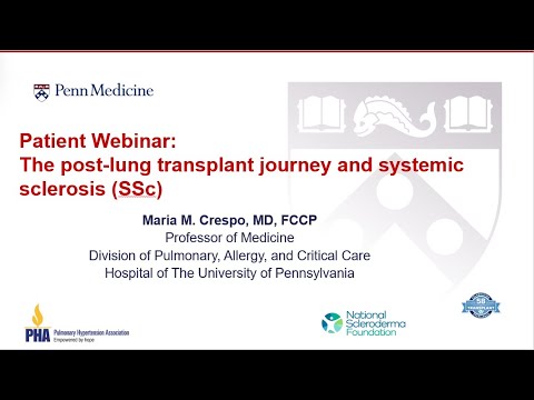 Navigating and Understanding The Post Lung Transplant Journey, Dr. Maria Crespo