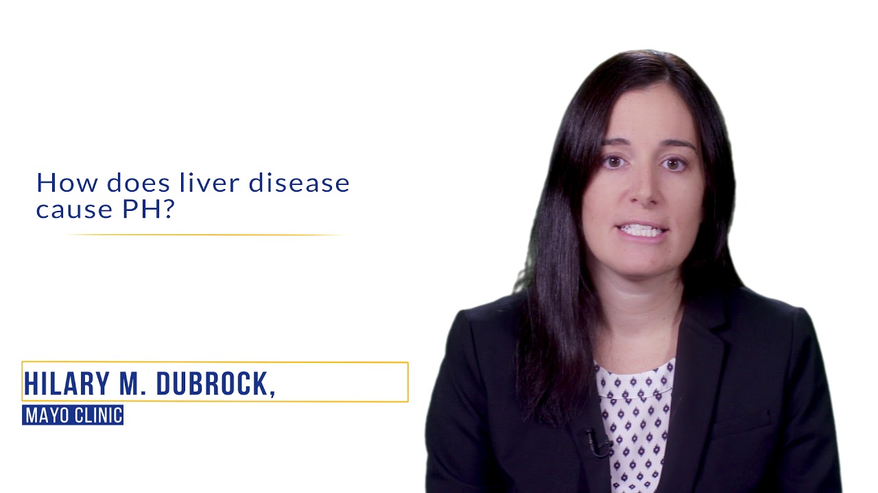 How does liver disease cause PH?